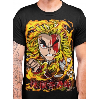 CAMISETA KYOJURO RENGOKU - DEMON SLAYER