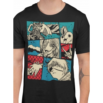 CAMISETA CHAINSAW MAN - MULTI