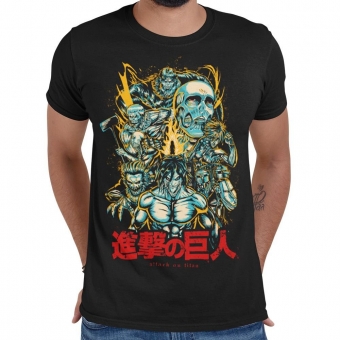 CAMISETA SHINGEKI NO KYOJIN - ATTACK ON TITAN