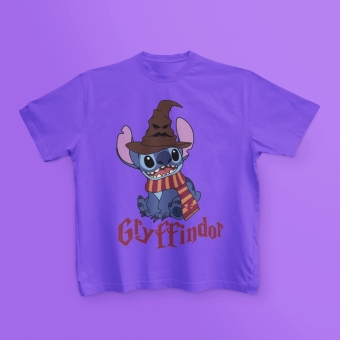 CAMISETA STITCH GRIFFINDOR