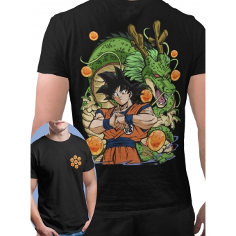 CAMISETA 7 ESFERAS DO DRAGÃO - DRAGON BALL