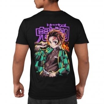 CAMISETA FÚRIA DE TANJIRO - DEMON SLAYER