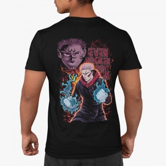 CAMISETA JUJUTSU KAISEN - YUJI x SUKUNA