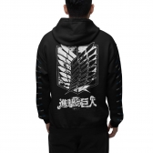 MOLETOM TROPA DE EXPLORAÇÃO ESCUDO - ATTACK ON TITAN