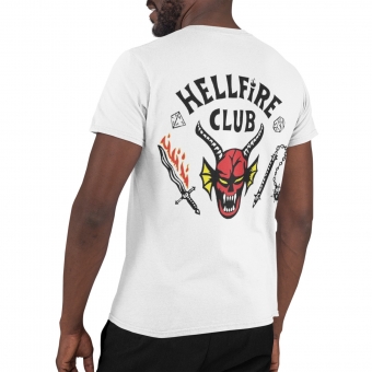 CAMISETA STRANGER THINGS - D20 HELLFIRE CLUB