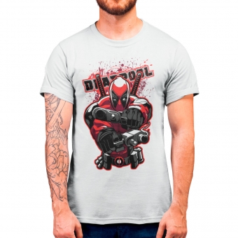 CAMISETA DEADPOOL GUNS