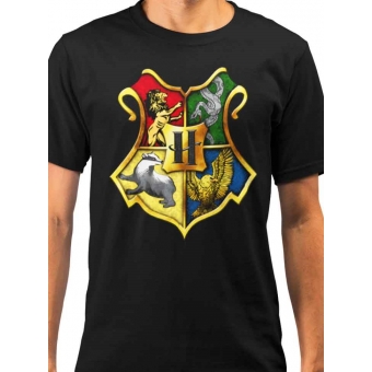 CAMISETA BRASÃO HOGWARTS