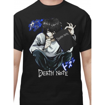 CAMISETA DEATH NOTE - L SOLO