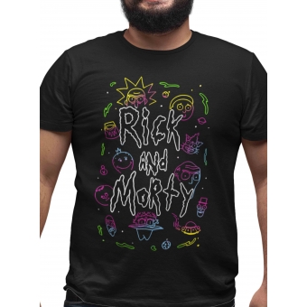 CAMISETA RICK AND MORTHY - LINE