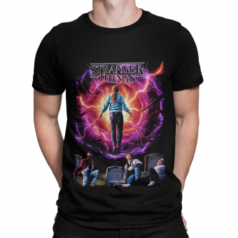 CAMISETA STRANGER THINGS - MAX LEVITATING