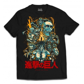 CAMISETA SHINGEKI NO KYOJIN - ATTACK ON TITAN