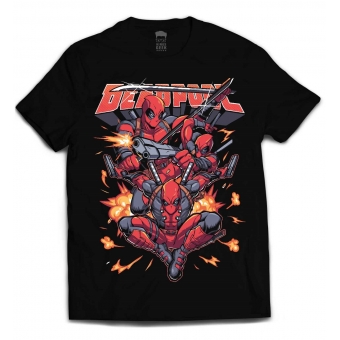 CAMISETA DEADPOOL MÚLTIPLOS