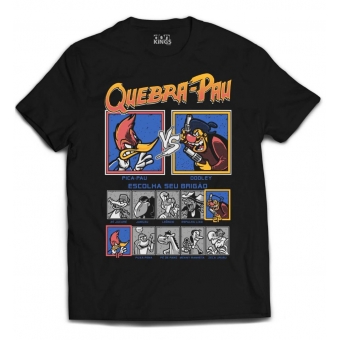 CAMISETA QUEBRA PAU - PICA PAU