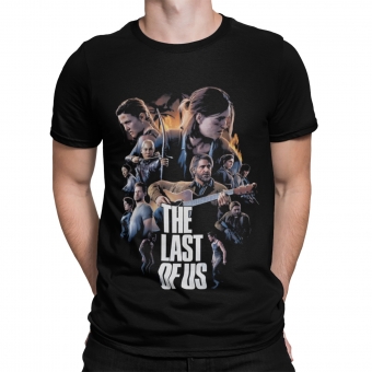 CAMISETA THE LAST OF US - ALL CHARACTERS