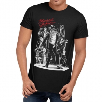 CAMISETA MICHAEL JACKSON - REI DO POP