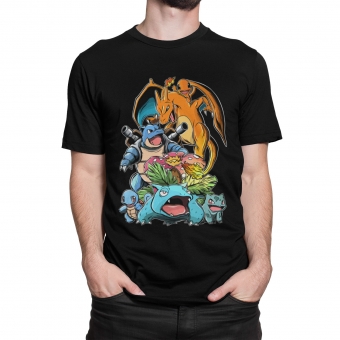 CAMISETA POKEMON EVOLUÇÕES