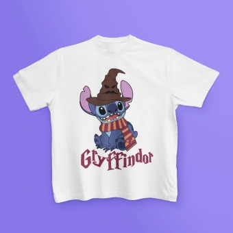CAMISETA STITCH GRIFFINDOR