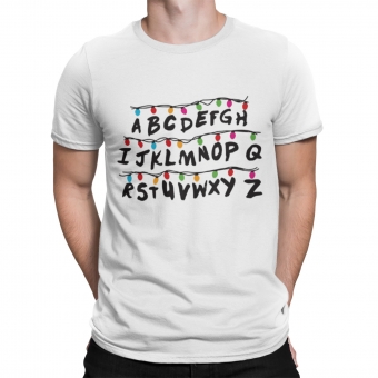 CAMISETA STRANGER THINGS - CHRISTMAS LIGHTS