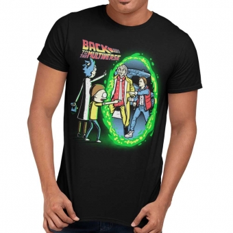 CAMISETA RICK AND MORTY - BACK TO THE MULTIVERSE