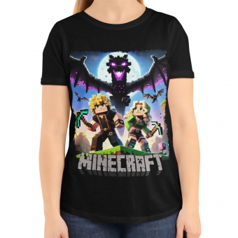 CAMISETA MINECRAFT - ENDER DRAGON
