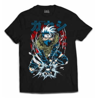 CAMISETA NARUTO - KAKASHI RAIKIRI