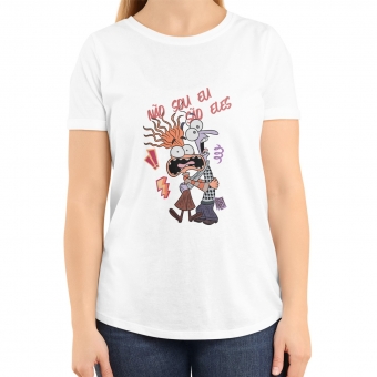 CAMISETA ANSIEDADE E MEDO - DIVERTIDA MENTE