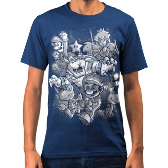 CAMISETA MARIO STARS