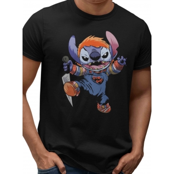 CAMISETA STITCH TERROR