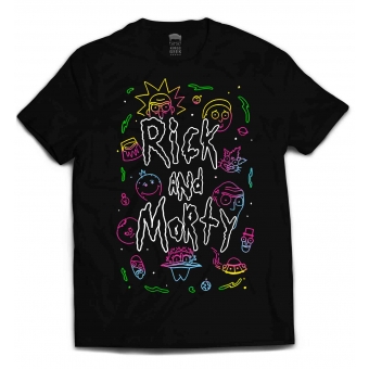 CAMISETA RICK AND MORTHY - LINE