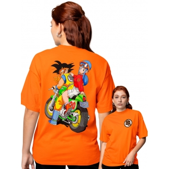 CAMISETA BULMA AND GOKU - DRAGON BALL