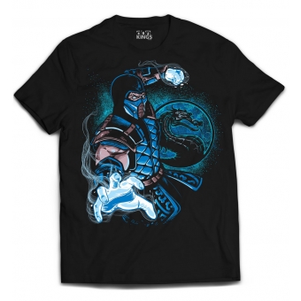CAMISETA MORTAL KOMBAT - SUB-ZERO