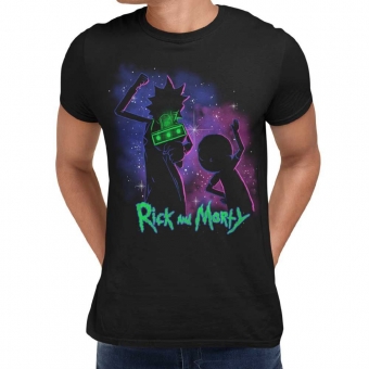 CAMISETA RICK AND MORTY - SPACE JAM