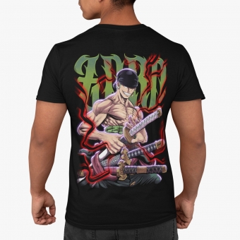 CAMISETA ONE PIECE - ESPADACHIM ZORO
