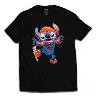 CAMISETA STITCH TERROR