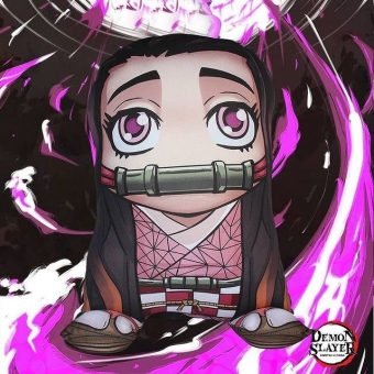 ALMOFADA FOFURITOS NEZUKO - DEMON SLAYER