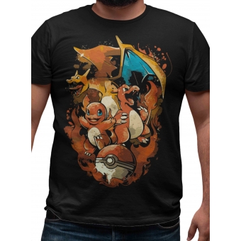 CAMISETA CHARIZARD MEGA