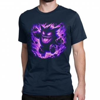 CAMISETA POKEMON - GENGAR DARK