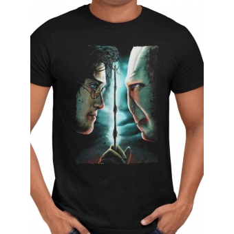 CAMISETA HARRY POTTER E VOLDEMORT