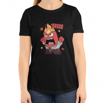 CAMISETA RAIVA - DIVERTIDA MENTE