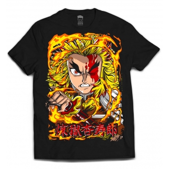 CAMISETA KYOJURO RENGOKU - DEMON SLAYER