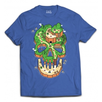 CAMISETA MARIO BROS - SKULL ISLAND