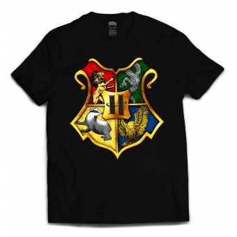CAMISETA BRASÃO HOGWARTS