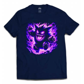 CAMISETA POKEMON - GENGAR DARK
