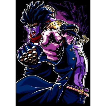 CAMISETA JOTARO KUJO - JOJOS BIZARRE