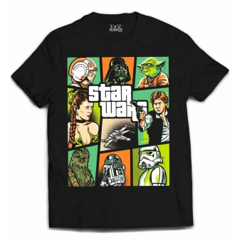 CAMISETA STAR WARS - RETRO