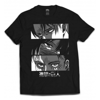 CAMISETA ATTACK ON TITAN - EREN MIKASA
