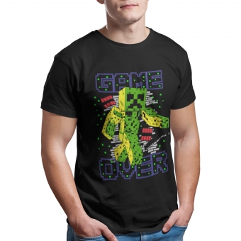 CAMISETA MINECRAFT - GAME OVER