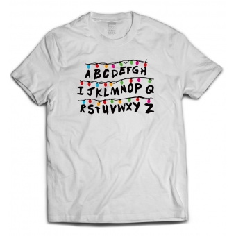 CAMISETA STRANGER THINGS - CHRISTMAS LIGHTS